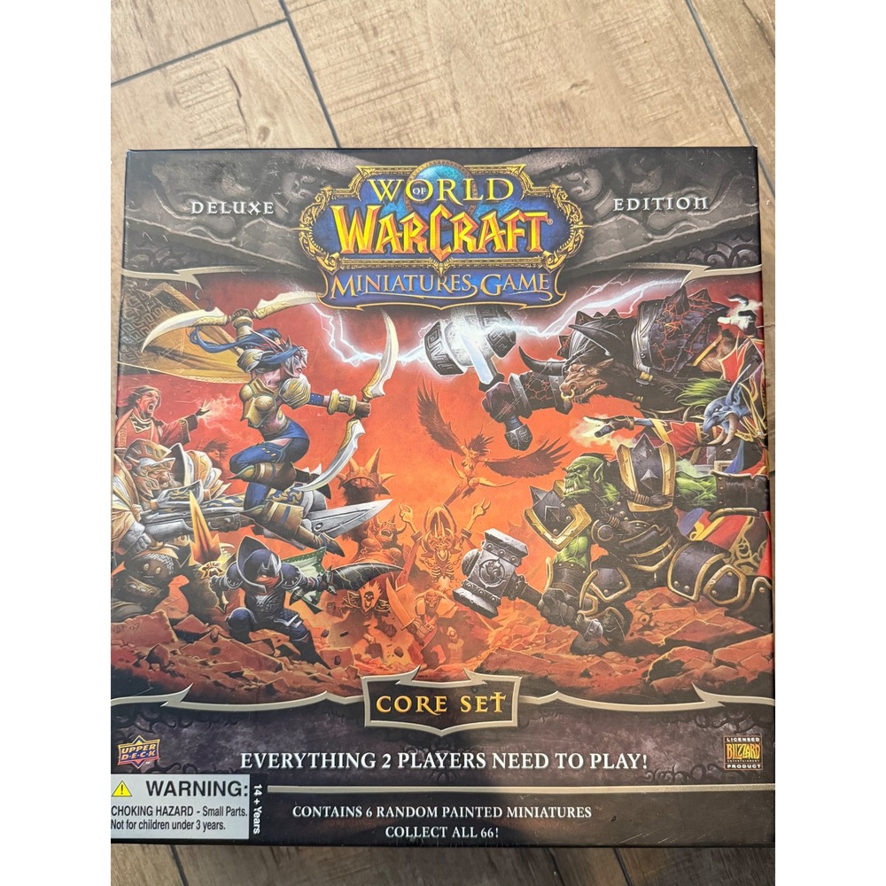 World of Warcraft Miniatures Game Core Set Deluxe Edition Upper Deck Blizzard